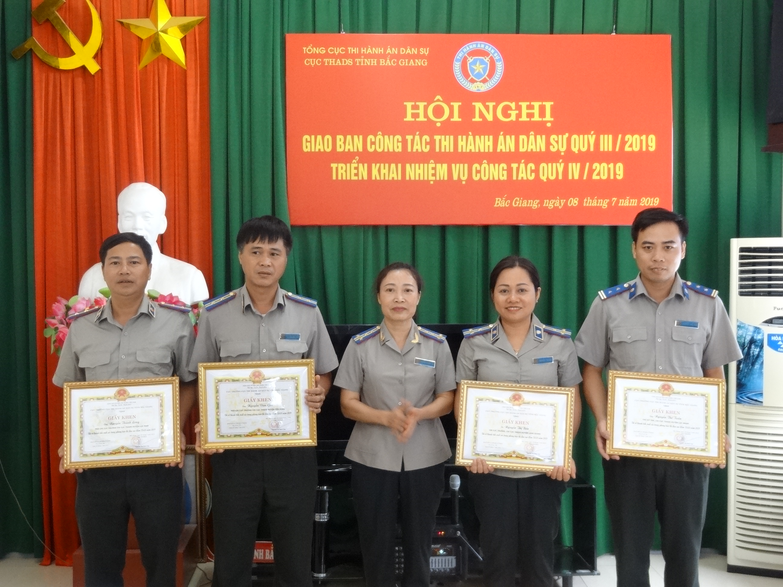 Bắc Giang tổ chức Hội nghị giao ban công tác THADS quý III/2019 Triển khai nhiệm vụ công tác quý IV/2019
