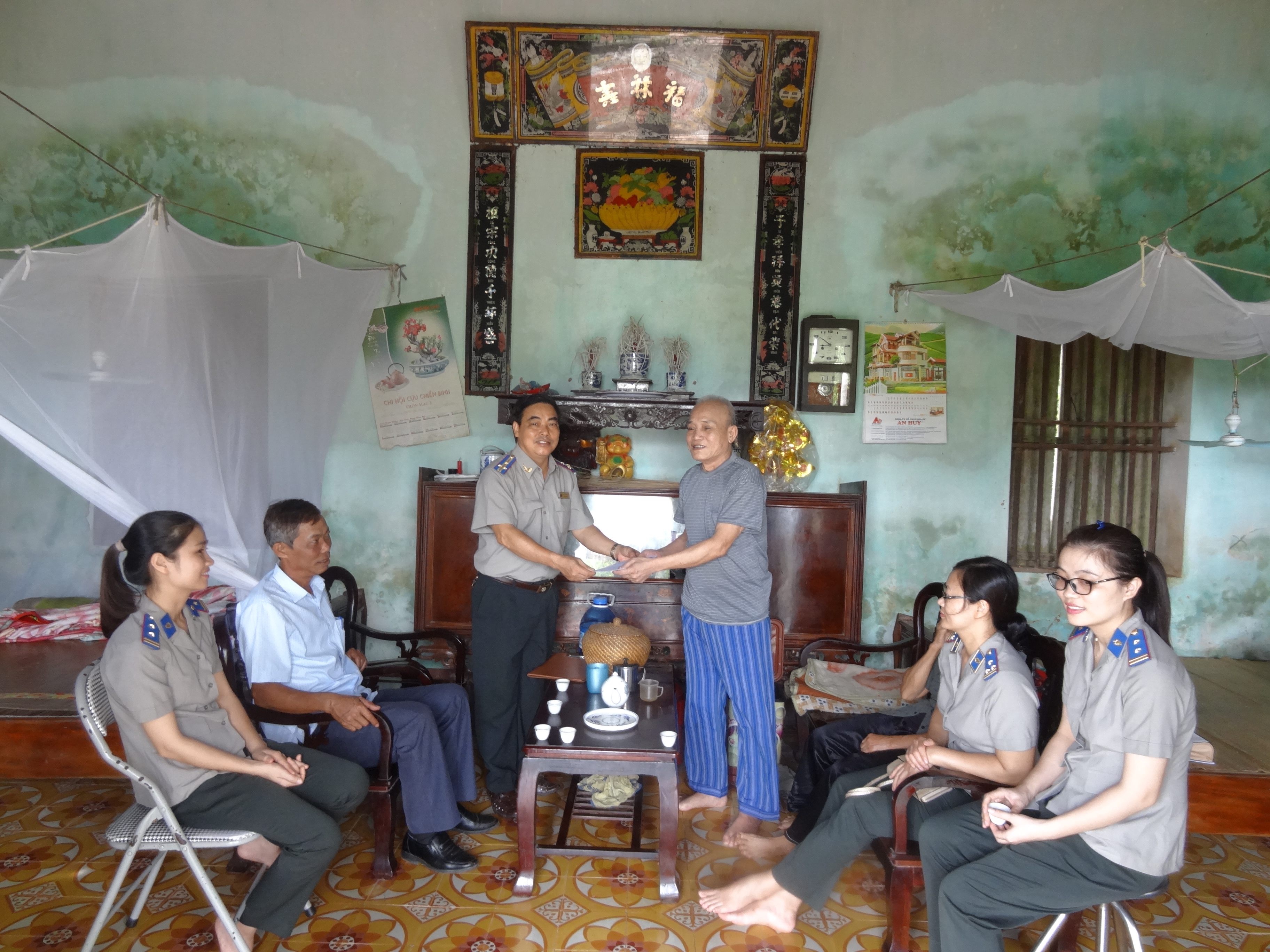 Tiếp tục các hoạt động tri ân nhân ngày 27/7 tại xã Phồn Xương, huyện Yên Thế