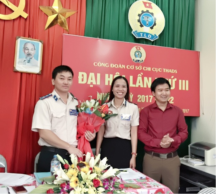Đại hội Công đoàn cơ sở Chi cục THADS huyện Tân Yên lần thứ III, nhiệm kỳ 2017-2022.