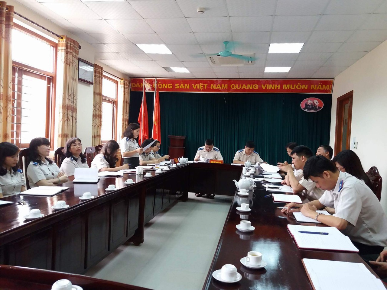 Cục Thi hành án dân sự tỉnh tổ chức Hội nghị cán bộ công chức năm 2018