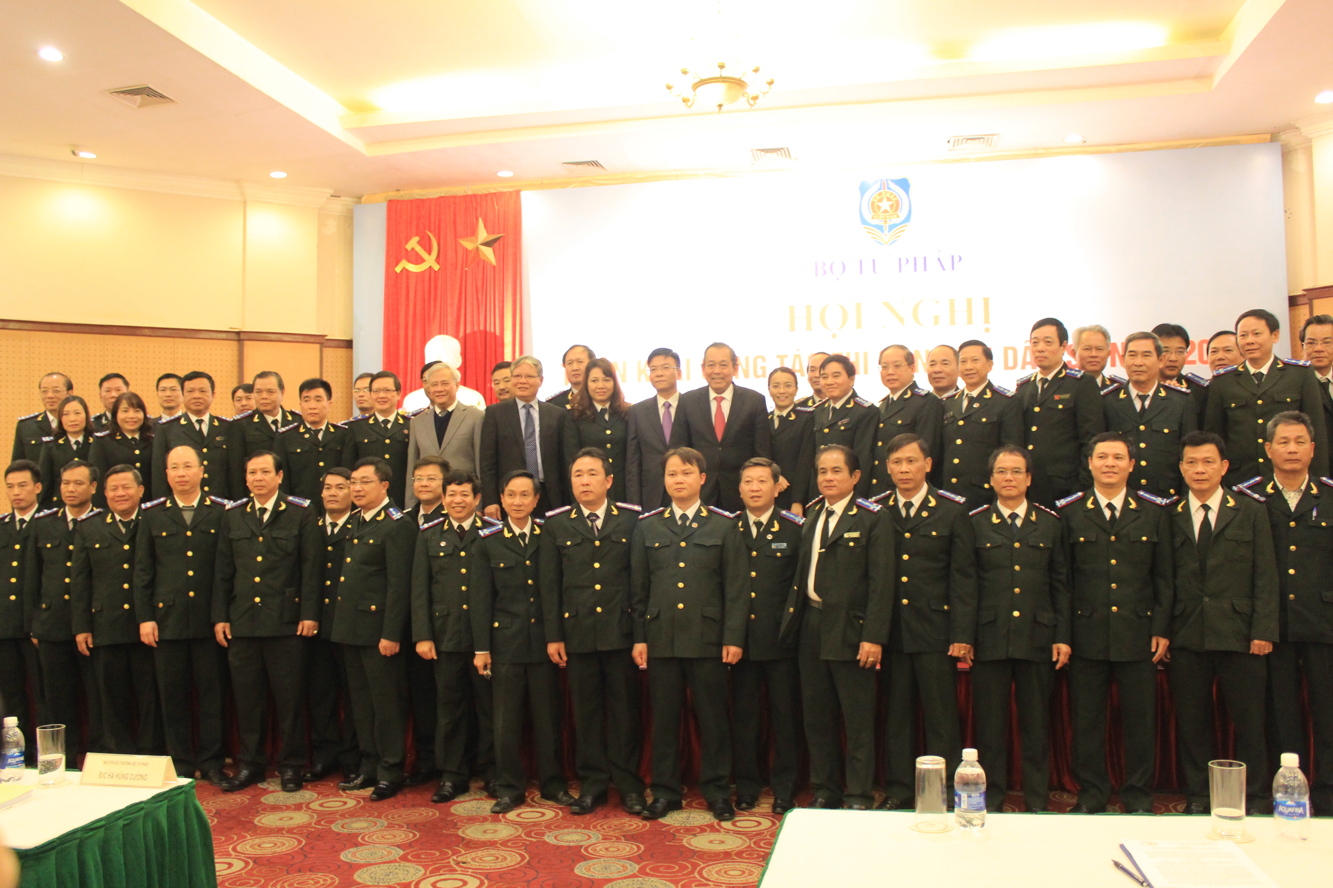 Cục THADS tỉnh Bà Rịa-Vũng Tàu tham dự hội nghị triển khai công tác năm 2018 tại Hà Nội