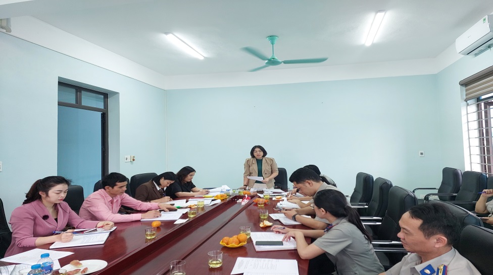 tổ chức giám sát việc chấp hành các quy định của pháp luật trong công tác THADS trên địa bàn thành phố Cao Bằng