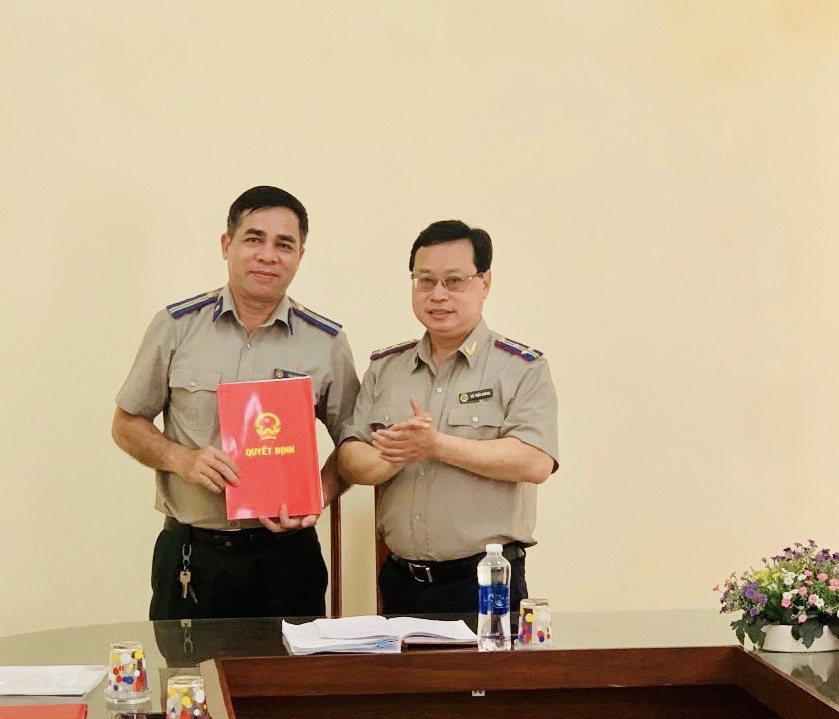 Cục THADS thành phố Đà Nẵng thông báo các Quyết định về công tác cán bộ