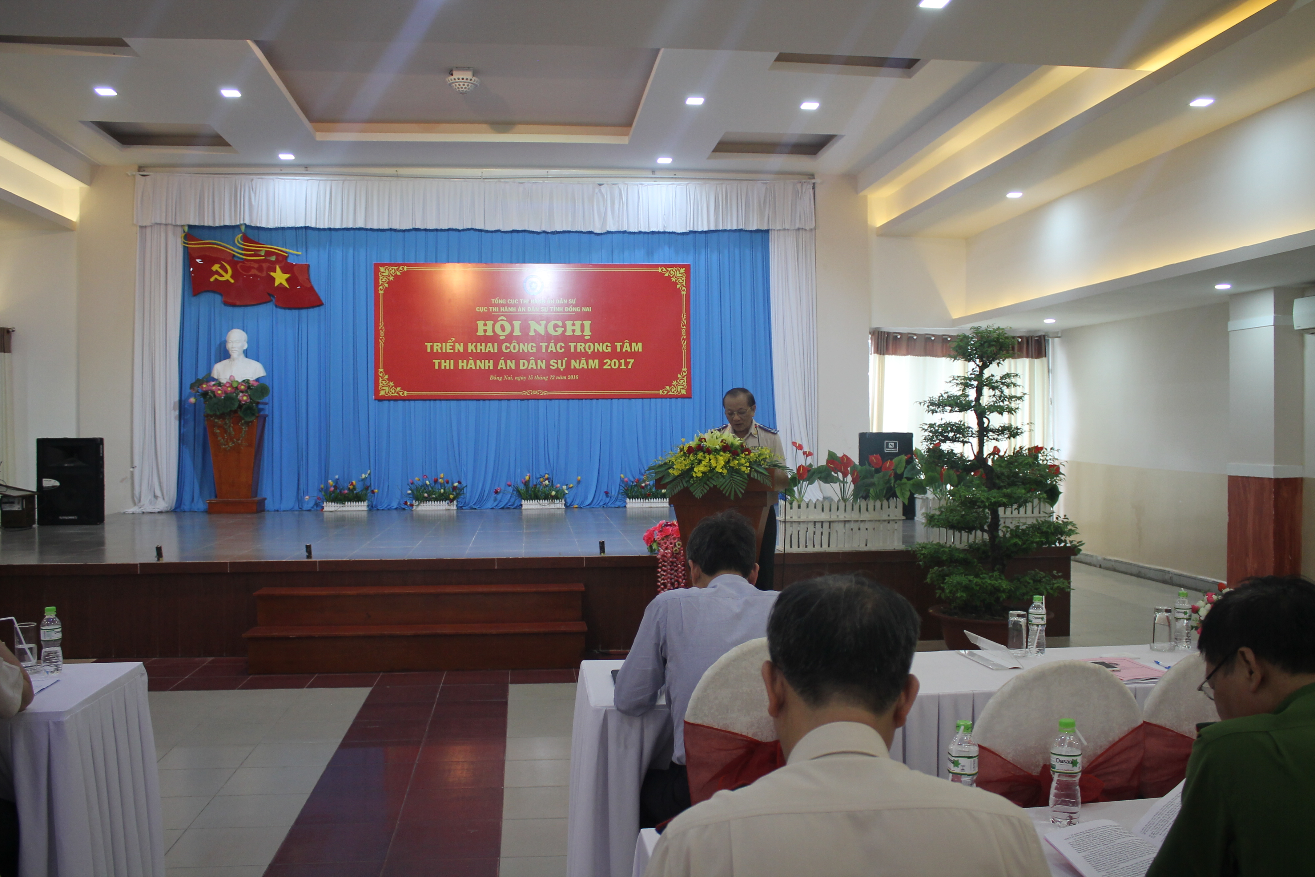 Cục THADS tỉnh Đồng Nai tổ chức Hội nghị triển khai nhiệm vụ công tác trọng tâm thi hành án dân sự năm 2017