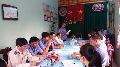 Kiểm sát trực tiếp việc tuân theo pháp luật thi hành án dân sự, hành chính trên địa bàn huyện Tam Nông