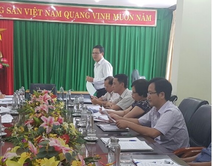 Cục trưởng Nguyễn Văn Tuấn làm việc với Phòng Tổ chức cán bộ về nhiệm vụ công tác năm 2019.