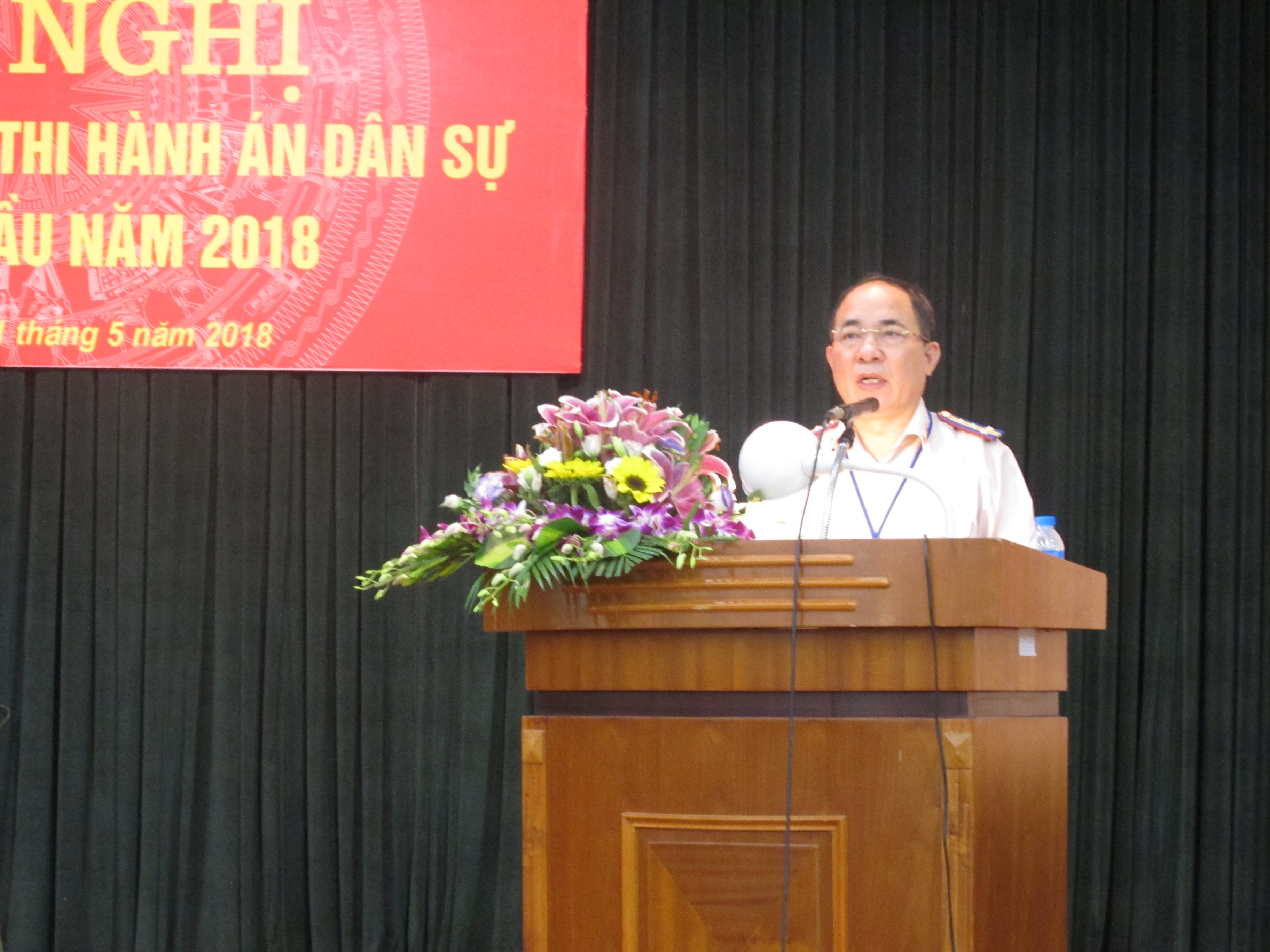 Cục Thi hành án dân sự thành phố Hà Nội tổ chức Hội nghị Sơ kết công tác thi hành án dân sự 06 tháng đầu năm 2018