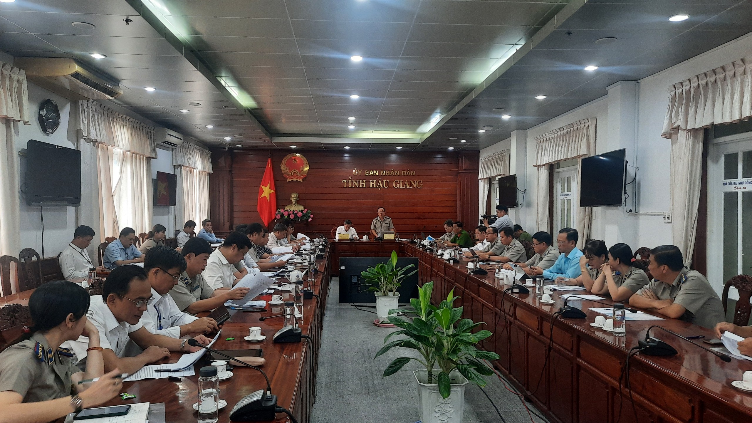 Ban chỉ đạo Thi hành án dân sự tỉnh Hậu Giang đánh giá kết quả hoạt động của Ban Chỉ đạo THADS 11 tháng năm 2023