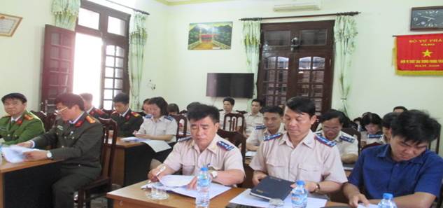 Cục Thi hành án dân sự tỉnh Hòa Bình tổ chức Hội nghị cán bộ công chức người lao động năm 2018
