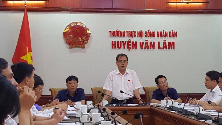 Đoàn giám sát Ban pháp chế Hội đồng nhân tỉnh giám sát hoạt động của Ban Chỉ đạo Thi hành án dân sự và Chi cục Thi hành án dân sự huyện Văn Lâm