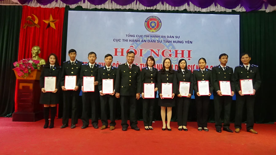 Cục Thi hành án dân sự tỉnh Hưng Yên tổ chức Hội nghị triển khai công tác thi hành án dân sự năm 2018