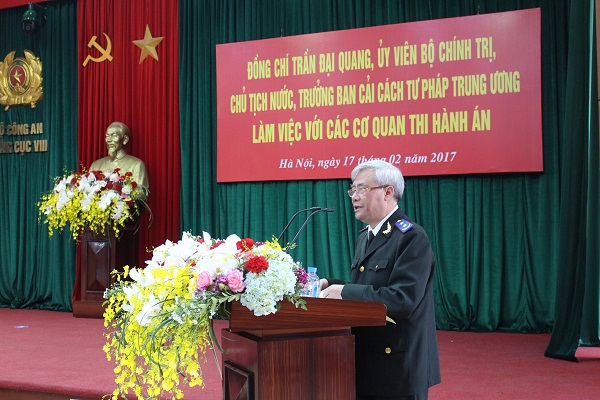 Bộ Tư pháp đã ban hành Kế hoạch số 1210/KH-BTP triển khai thực hiện ý kiến chỉ đạo của Chủ tịch nước Trần Đại Quang