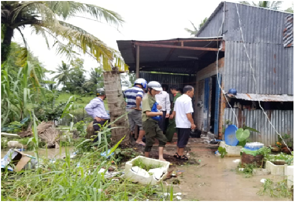 Tổ chức thăm hỏi Đoàn cưỡng chế Chi cục Thi hành án dân sự huyện Cái Nước, tỉnh Cà Mau bị thương khi thi hành nhiệm vụ