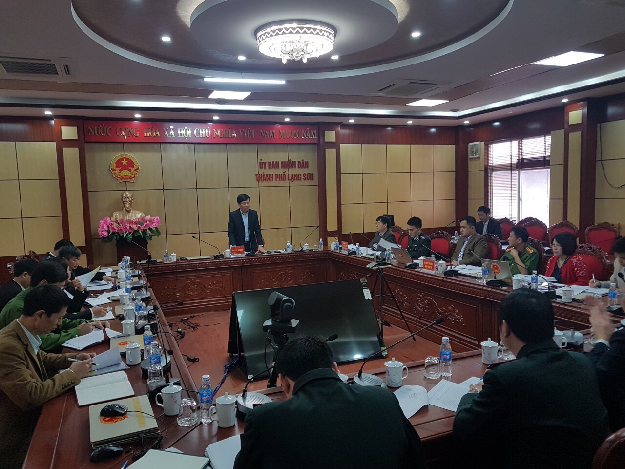 Lạng Sơn: Ban chỉ đạo THADS tỉnh kiểm tra công tác THADS thành phố, huyện Hữu Lũng