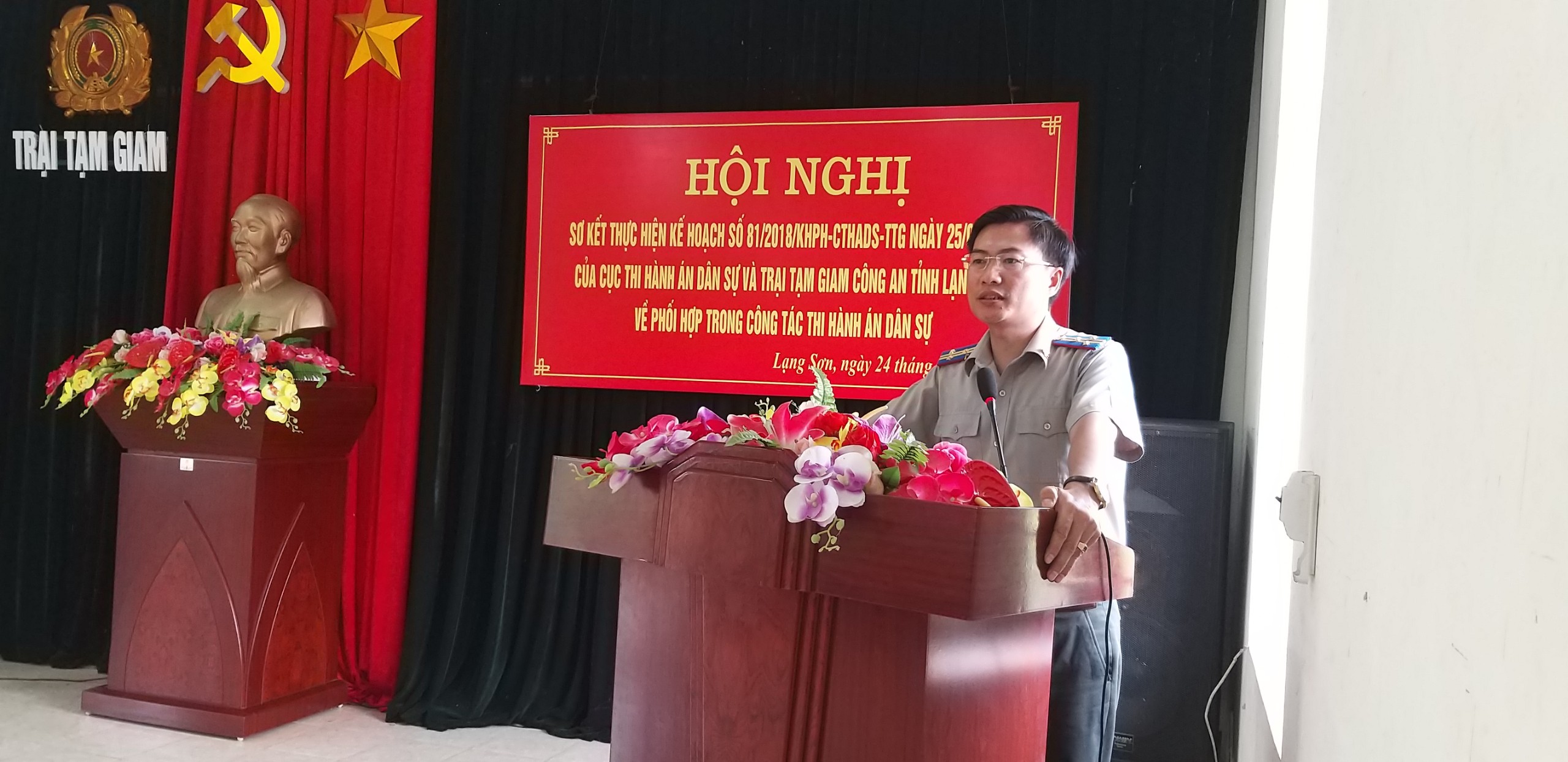 Lạng Sơn: Nhận thức, thái độ, trách nhiệm của Trại Tạm giam Công an tỉnh Lạng Sơn đối với công tác THADS
