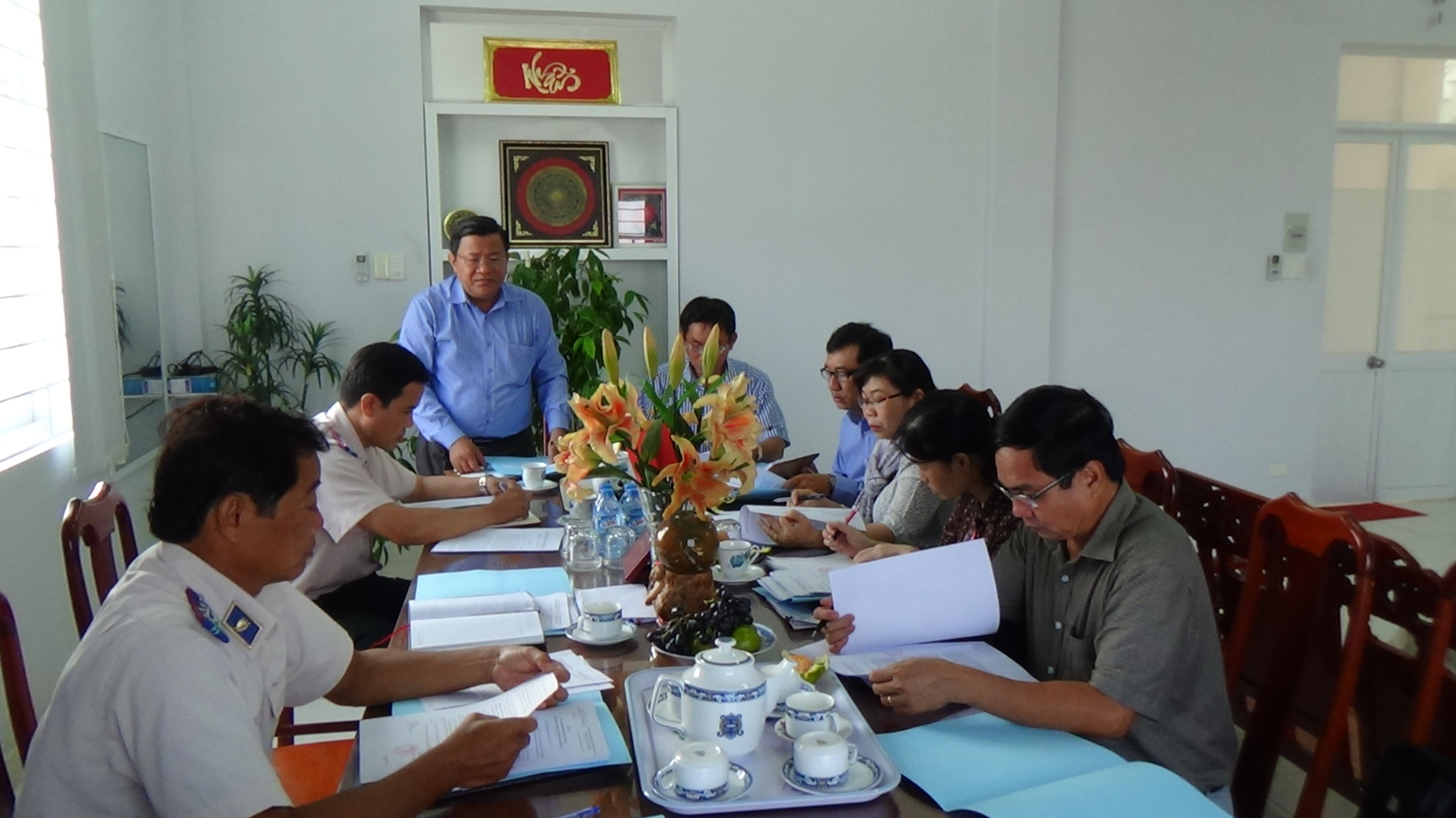 Ban Nội chính Tỉnh ủy làm việc với Cục Thi hành án dân sự tỉnh Long An