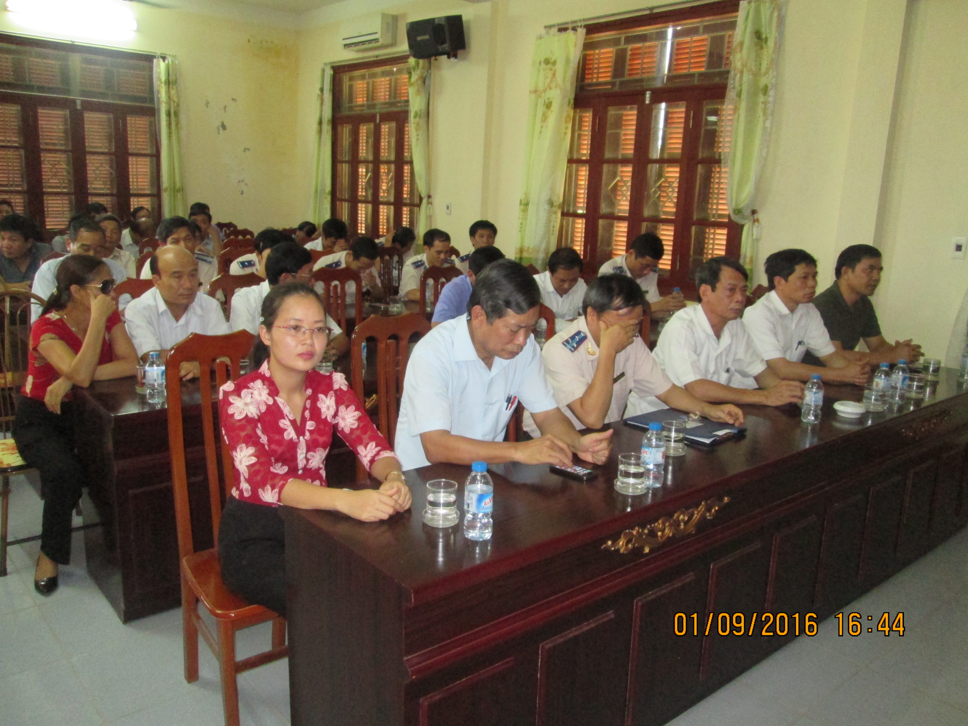 Lễ công bố Quyết định bổ nhiệm Chi cục trưởng Chi cục Thi hành án dân sự huyện Kim Sơn, tỉnh Ninh Bình.
