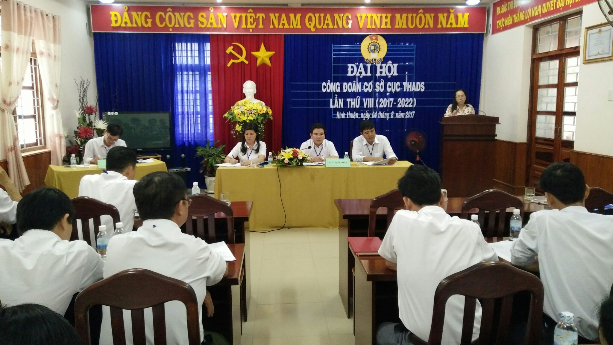 Đại hội công đoàn cơ sở Cục Thi hành án dân sự tỉnh Ninh Thuận lần thứ VIII, nhiệm kỳ 2017- 2022
