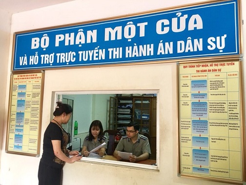 Chi cục Thi hành án dân sự thành phố Việt Trì thực hiện tốt công tác Cải cách hành chính trong thi hành án dân sự