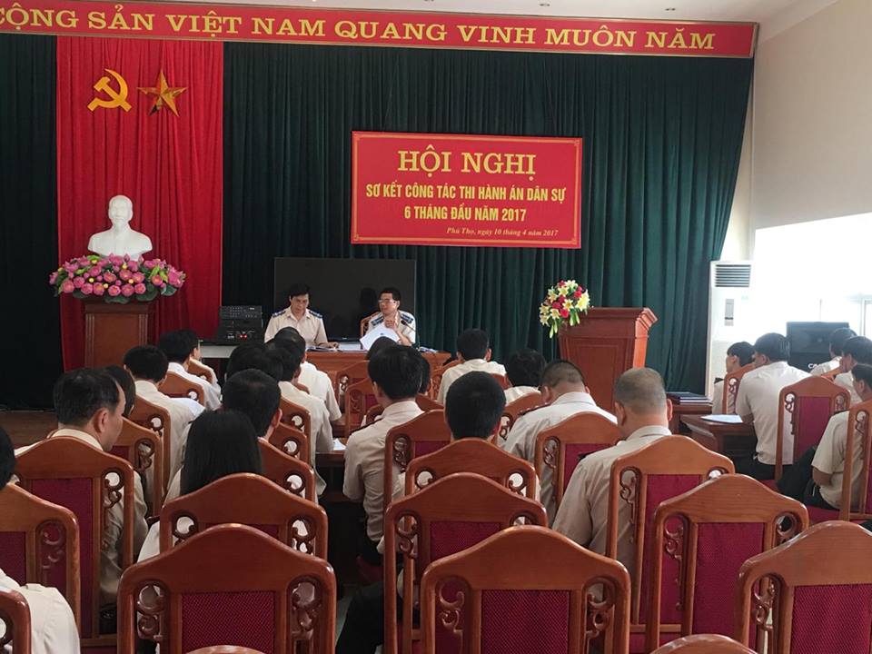 Cục THADS tỉnh Phú Thọ tổ chức Hội nghị Sơ kết Công tác THADS 6 tháng đầu năm và triển khai nhiệm vụ 6 tháng cuối năm 2017