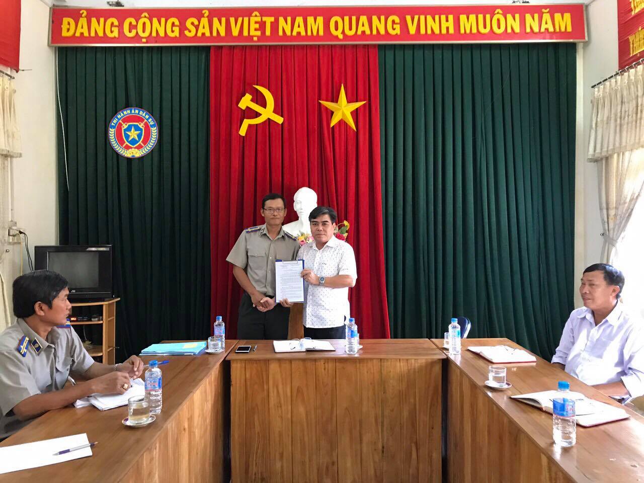 Luân chuyển vị trí cán bộ lãnh đạo, quản lý đối với Đ/c Trương Văn Bằng, Phó Chi Cục trưởng Chi cục THADS huyện Tây Hòa