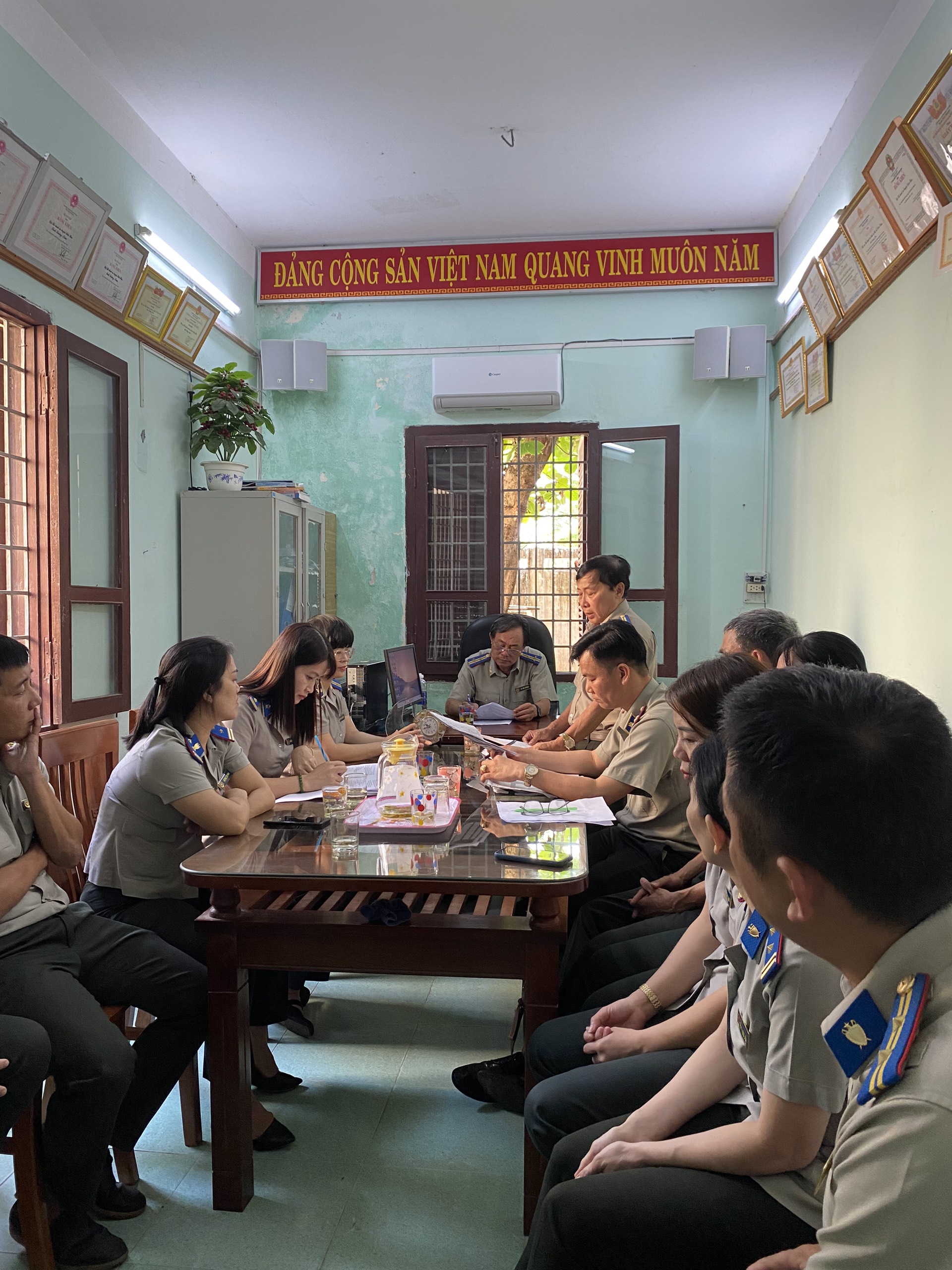 Chi cục Thi hành án dân sự thị xã Điện Bàn phấn đấu hoàn thành chỉ tiêu, nhiệm vụ công tác năm 2024