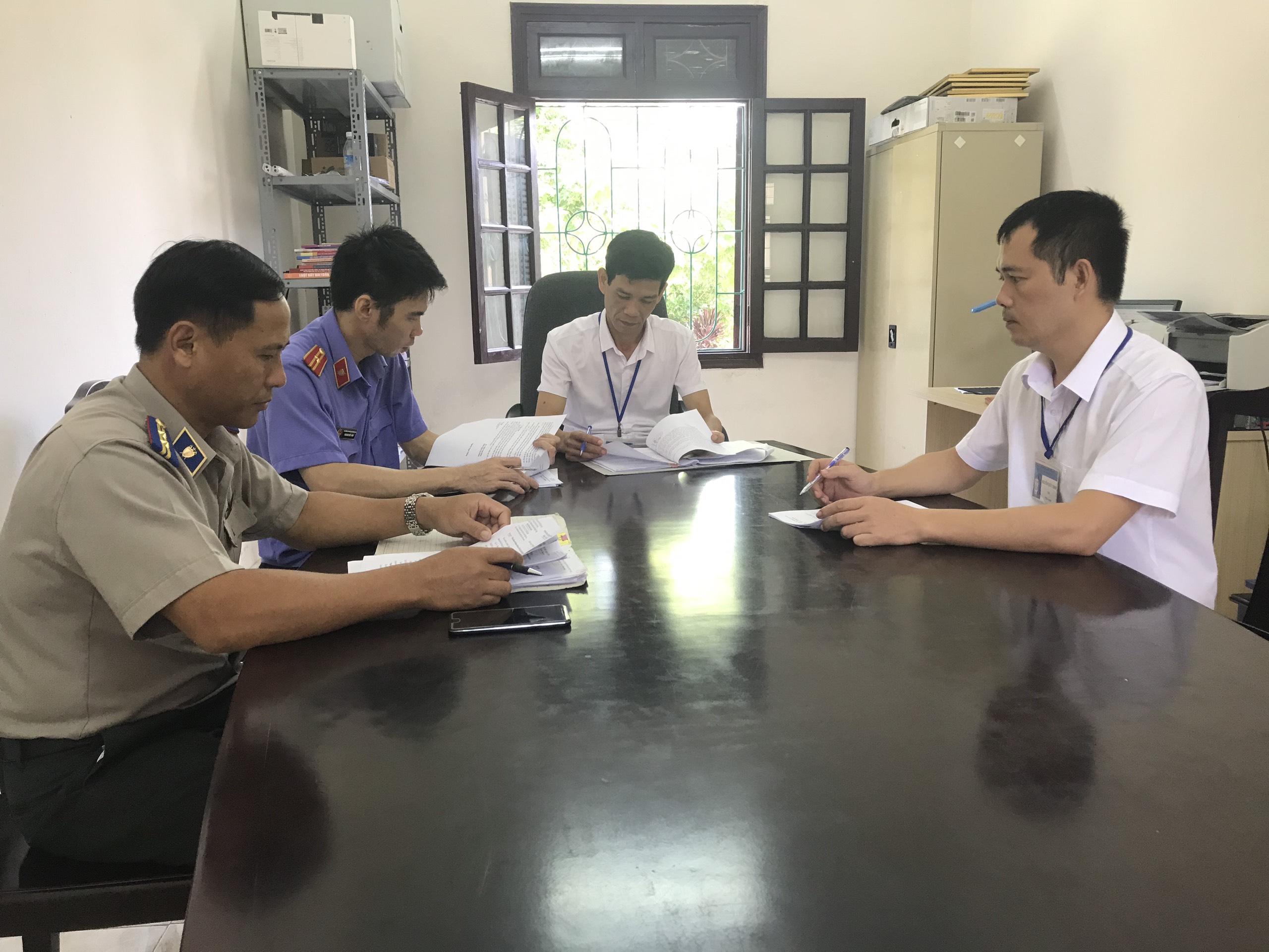 Công tác giảm nghĩa vụ Thi hành án tại Chi cục THADS huyện Đầm Hà