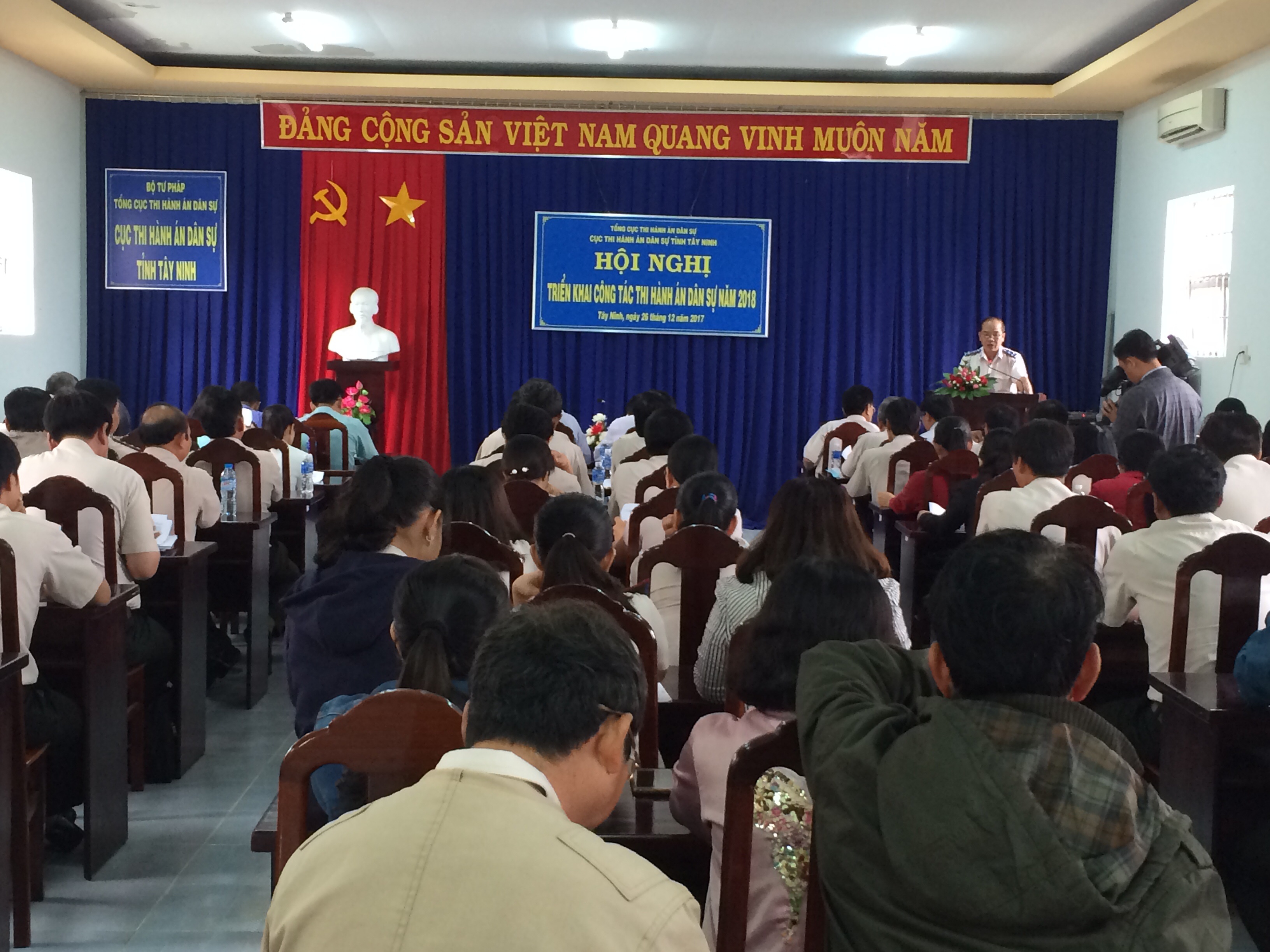 Cục Thi hành án dân sự tỉnh Tây Ninh triển khai công tác Thi hành án dân sự năm 2018