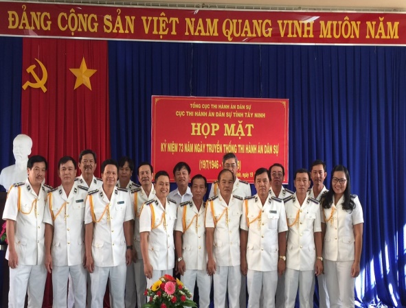 Cục Thi hành án dân sự tỉnh Tây Ninh tổ chức họp mặt nhân kỷ niệm 73 năm Ngày truyền thống Thi hành án dân sự