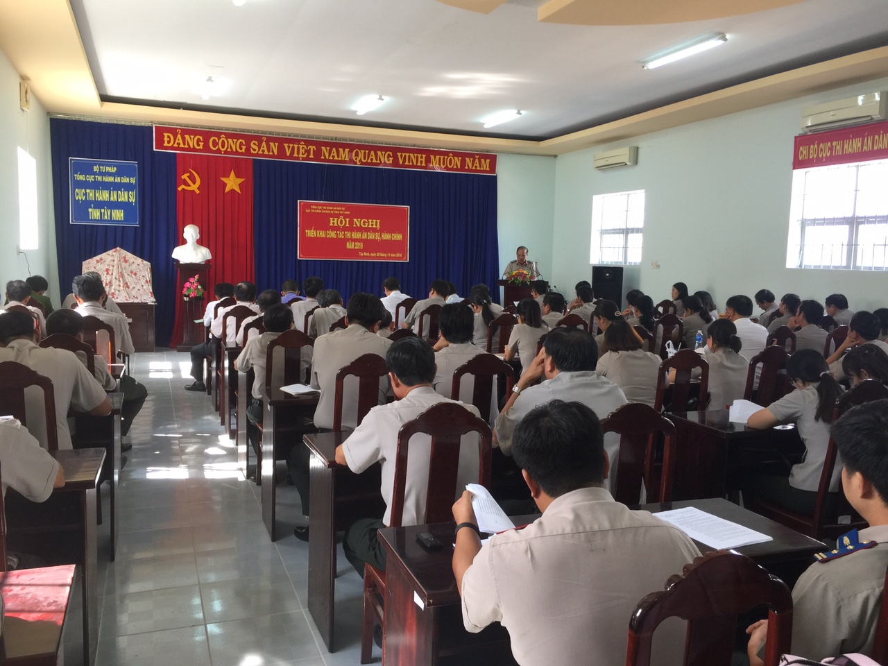 Cục Thi hành án dân sự tỉnh Tây Ninh triển khai công tác Thi hành án dân sự, hành chính năm 2019