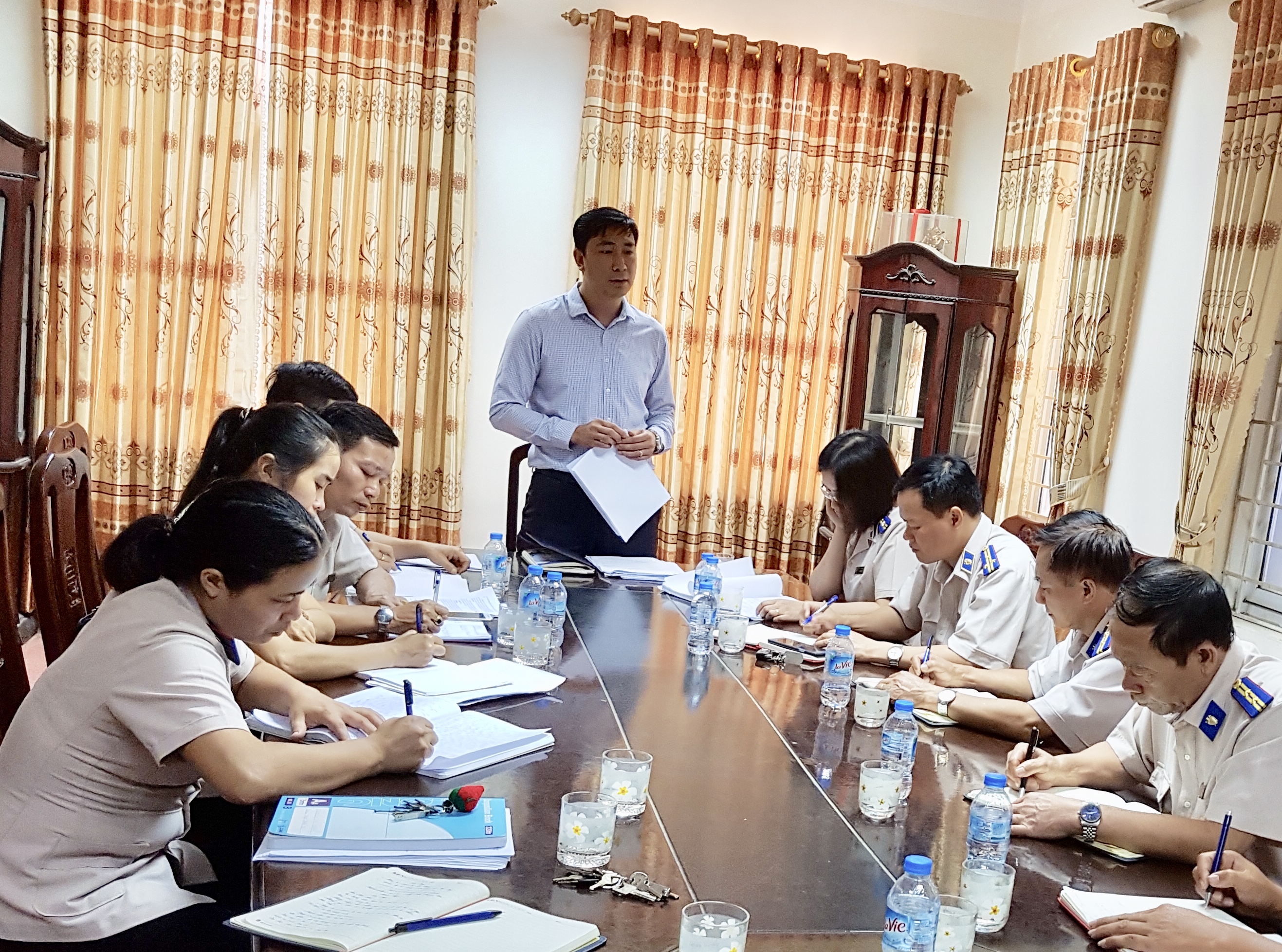 Kiểm tra, đôn đốc tiến độ thực hiện nhiệm vụ công tác thi hành án dân sự, thi hành án hành chính tại thị xã Phổ Yên