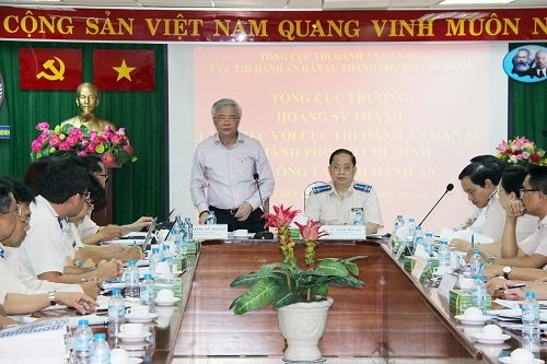 Cục Thi hành án dân sự Tp. Hồ Chí Minh tập trung chỉ đạo, điều hành theo hướng sâu sát, kiên quyết,  hiệu quả trong công tác thi hành án dân sự