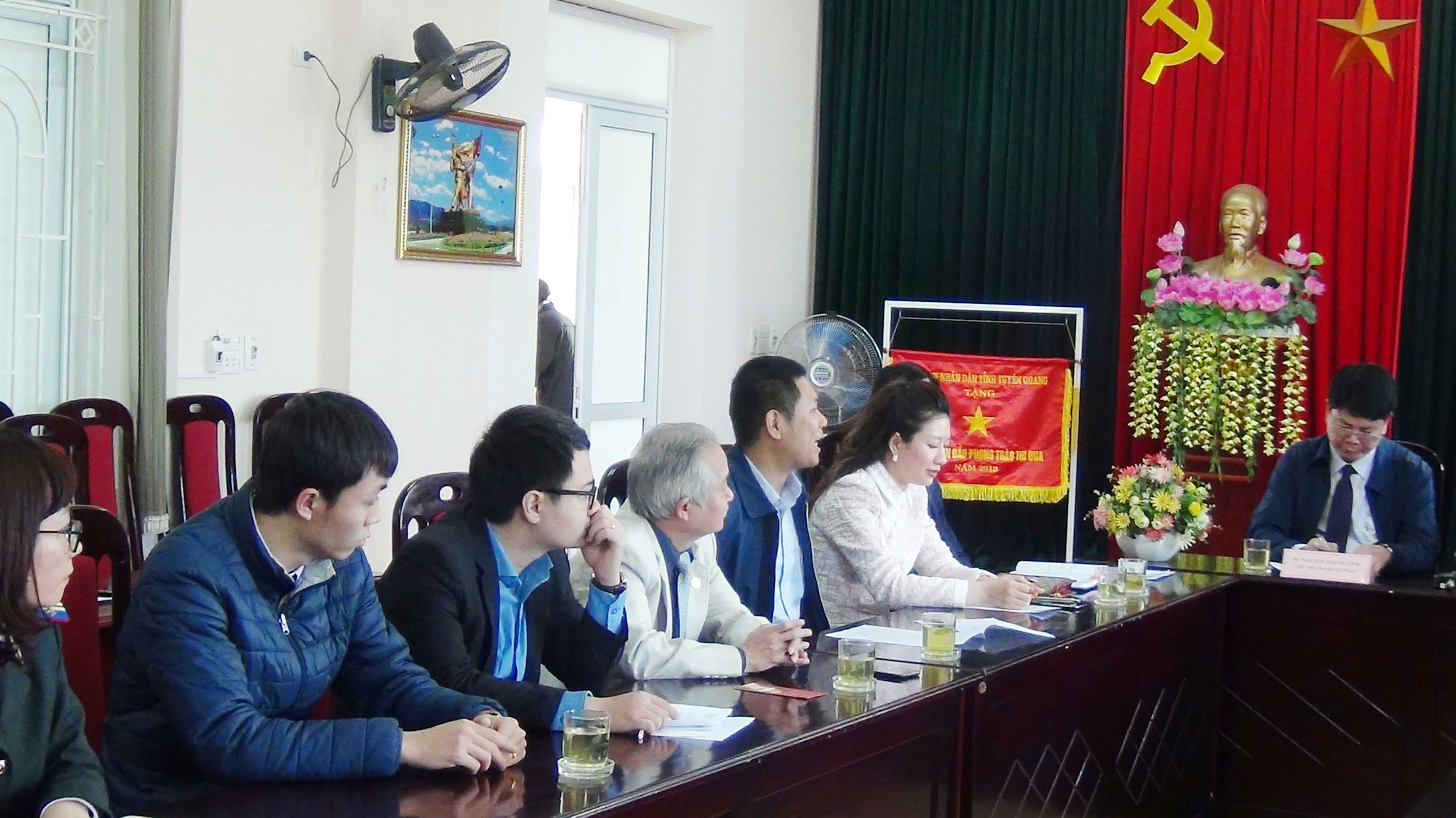 Thứ trưởng Bộ Tư pháp Nguyễn Thanh Tịnh làm việc với Cục Thi hành án dân sự tỉnh Tuyên Quang