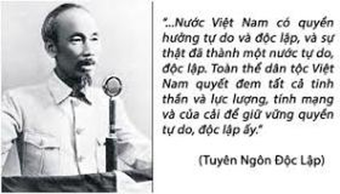Những tư tưởng lớn của Chủ tịch Hồ Chí Minh qua 'Tuyên ngôn độc lập'