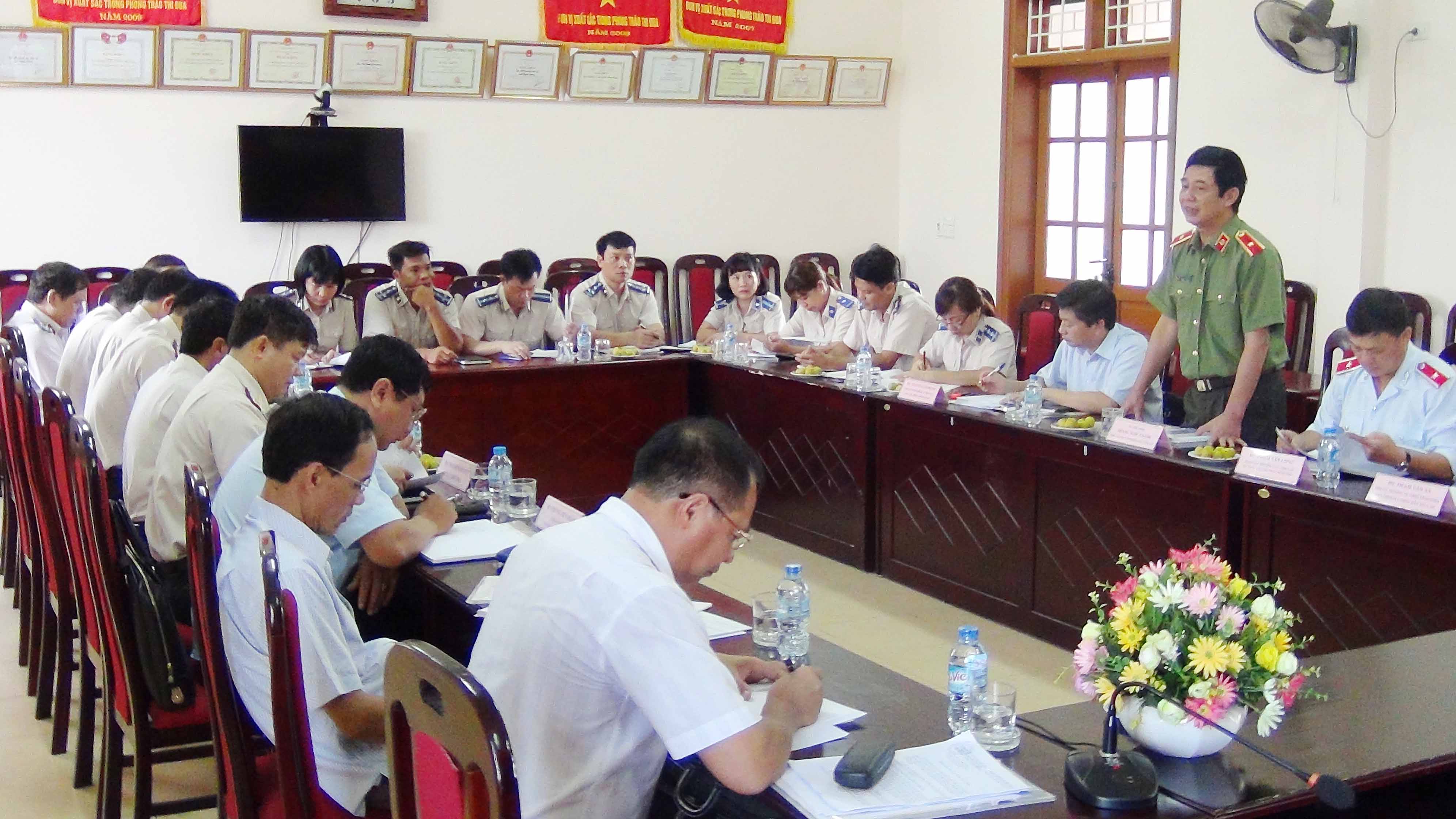 Ban Chỉ đạo Trung ương về phòng, chống tham nhũng kiểm tra tại Cục THADS tỉnh Tuyên Quang.