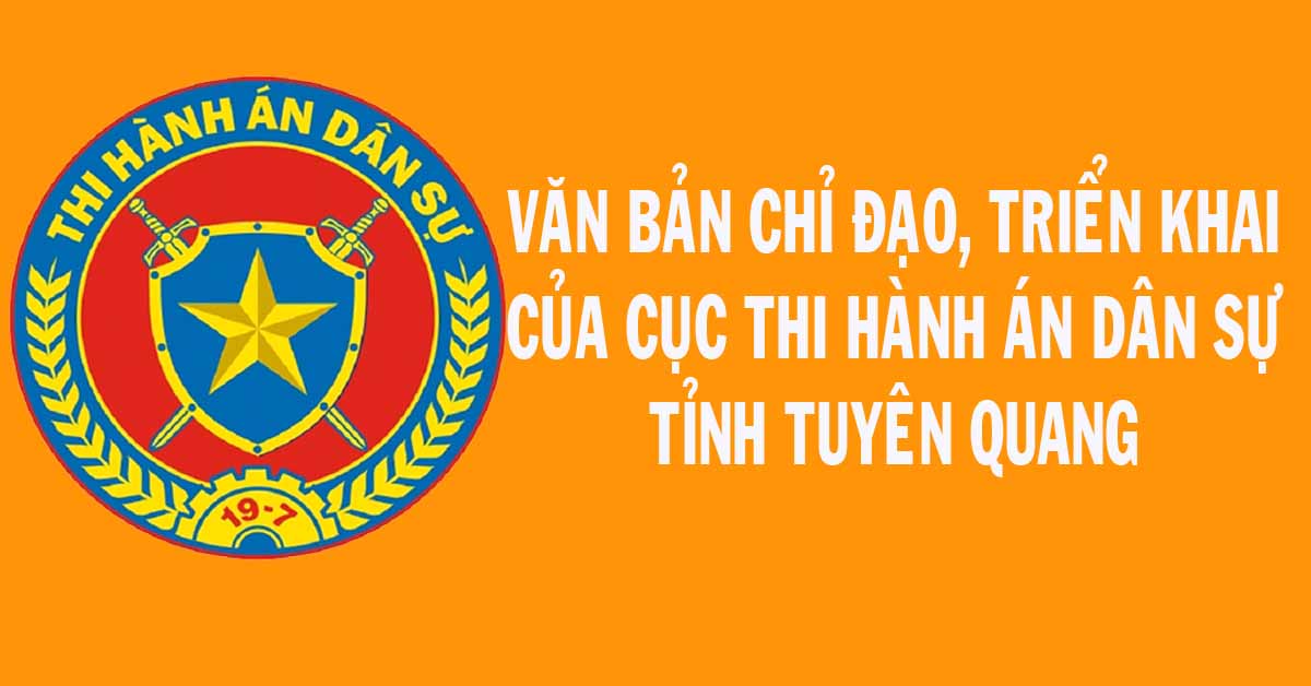 Phát động phong trào thi đua chuyên đề  “Giảm án có điều kiện trên một năm chưa thi hành xong”  trong các cơ quan THADS tỉnh Tuyên Quang