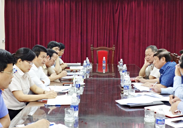 Phó Tổng cục trưởng Nguyễn Thanh Thủy làm việc với Ban chỉ đạo THADS tỉnh Vĩnh Phúc