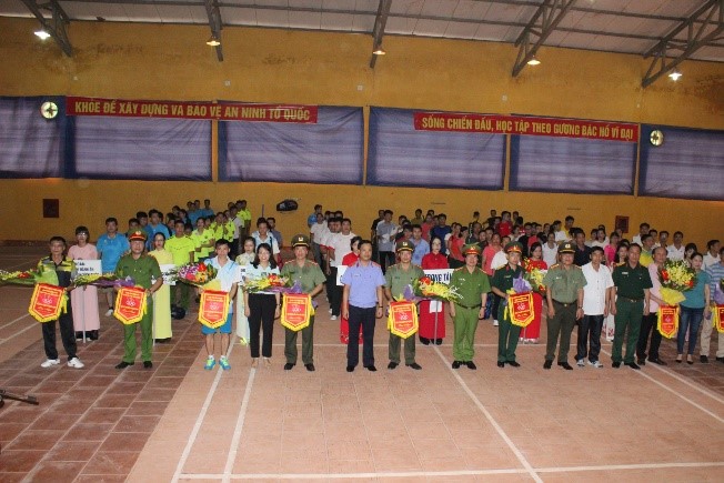 Cục thi hành án dân sự tỉnh Vĩnh Phúc tham gia giải thể thao Khối thi đua nội chính tỉnh Vĩnh Phúc năm 2017