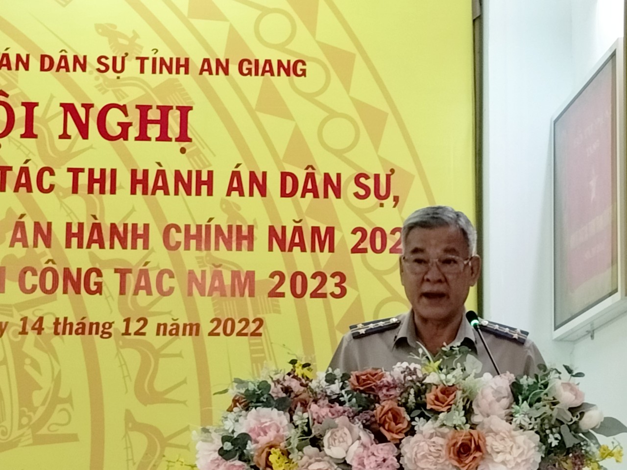 Cục THADS tỉnh An Giang sơ kết công tác thi hành án dân sự, hành chính 6 tháng đầu năm 2020.