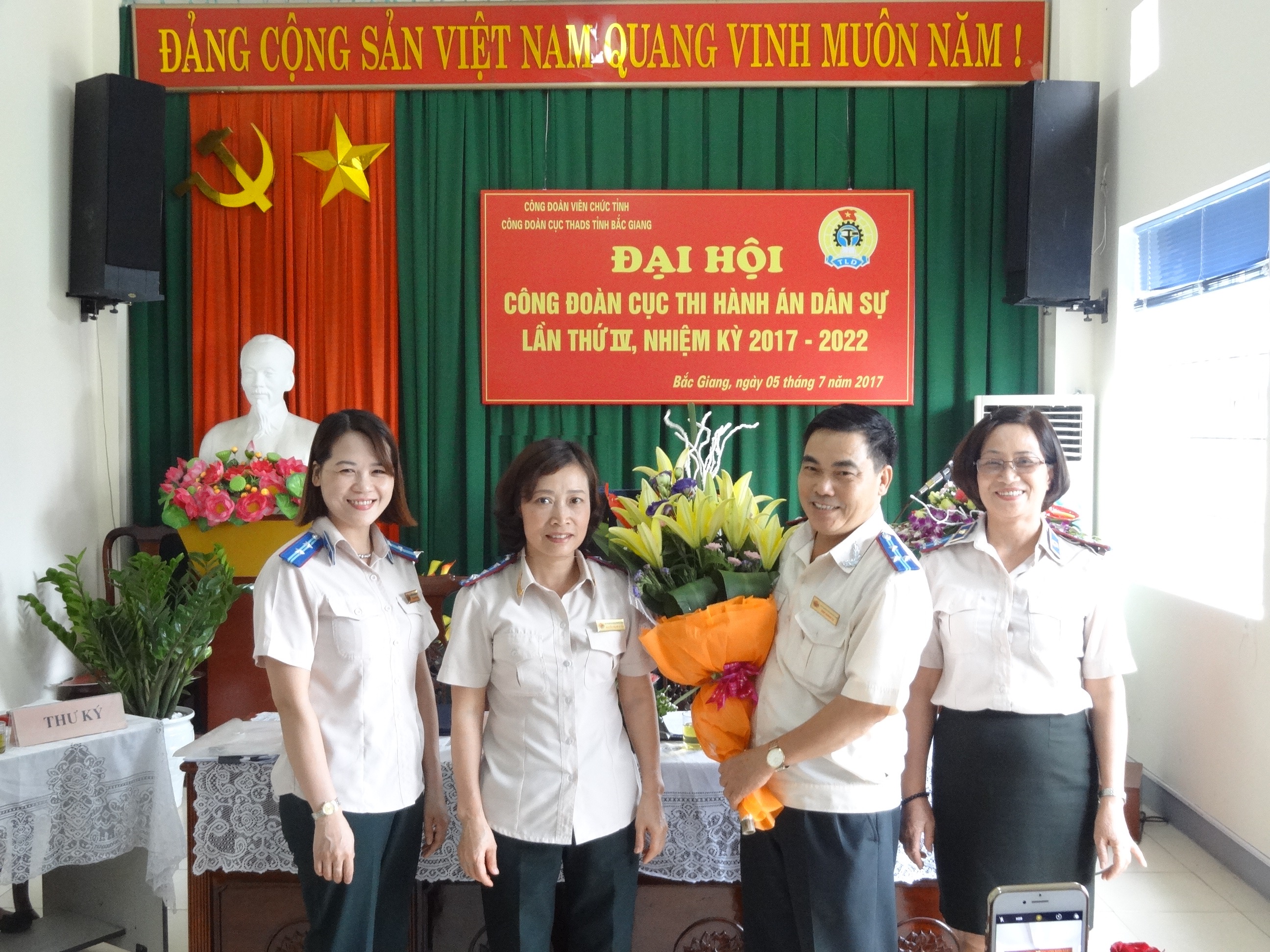 Đại hội Công đoàn Cục THADS tỉnh Bắc Giang lần thứ IV, nhiệm kỳ 2017-2022 3