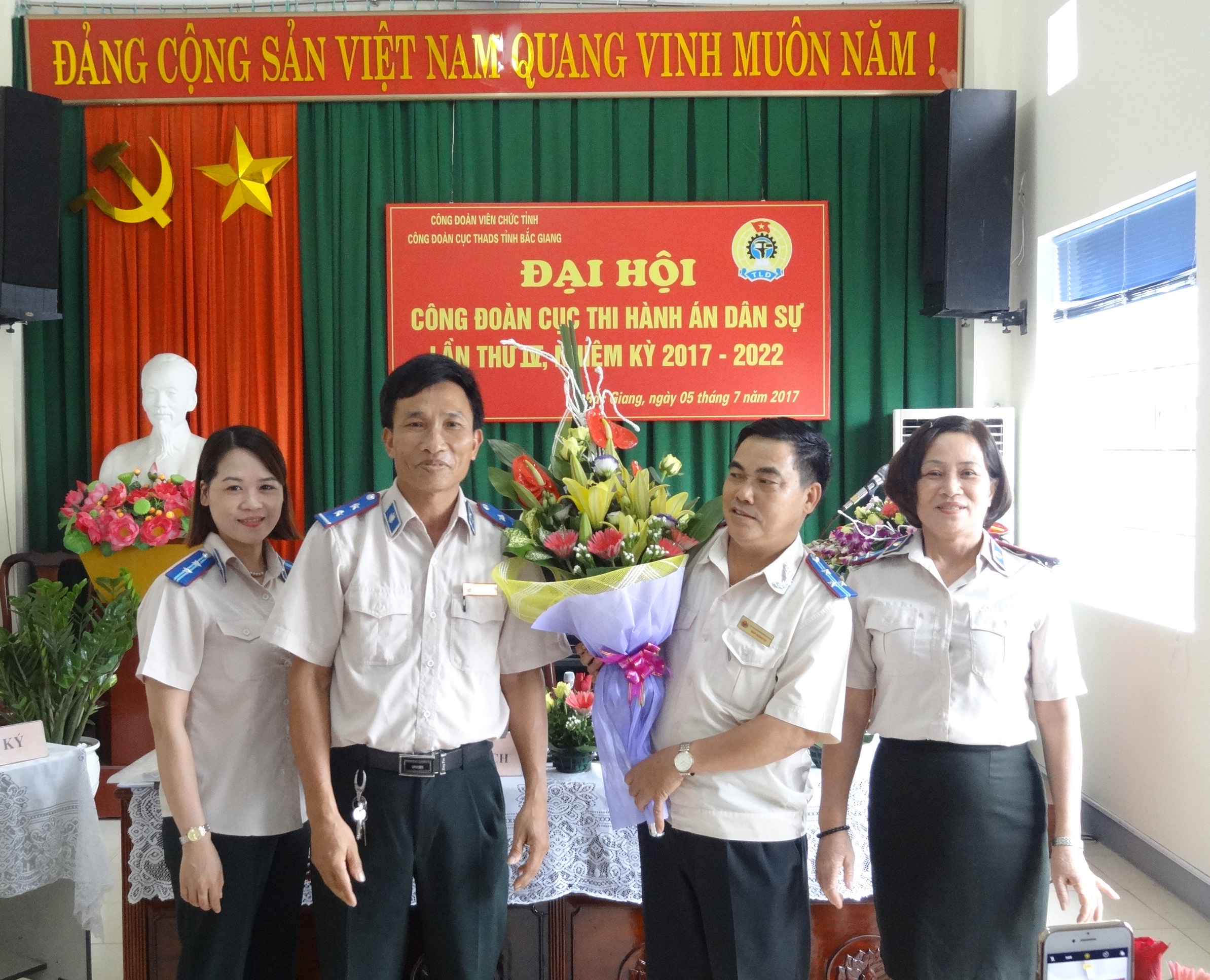 Đại hội Công đoàn Cục THADS tỉnh Bắc Giang lần thứ IV, nhiệm kỳ 2017-2022 4