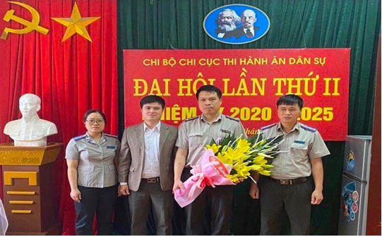 Đại hội Chi bộ Chi cục Thi hành án dân sự huyện Yên Dũng lần thứ II, nhiệm kỳ 2020-2025