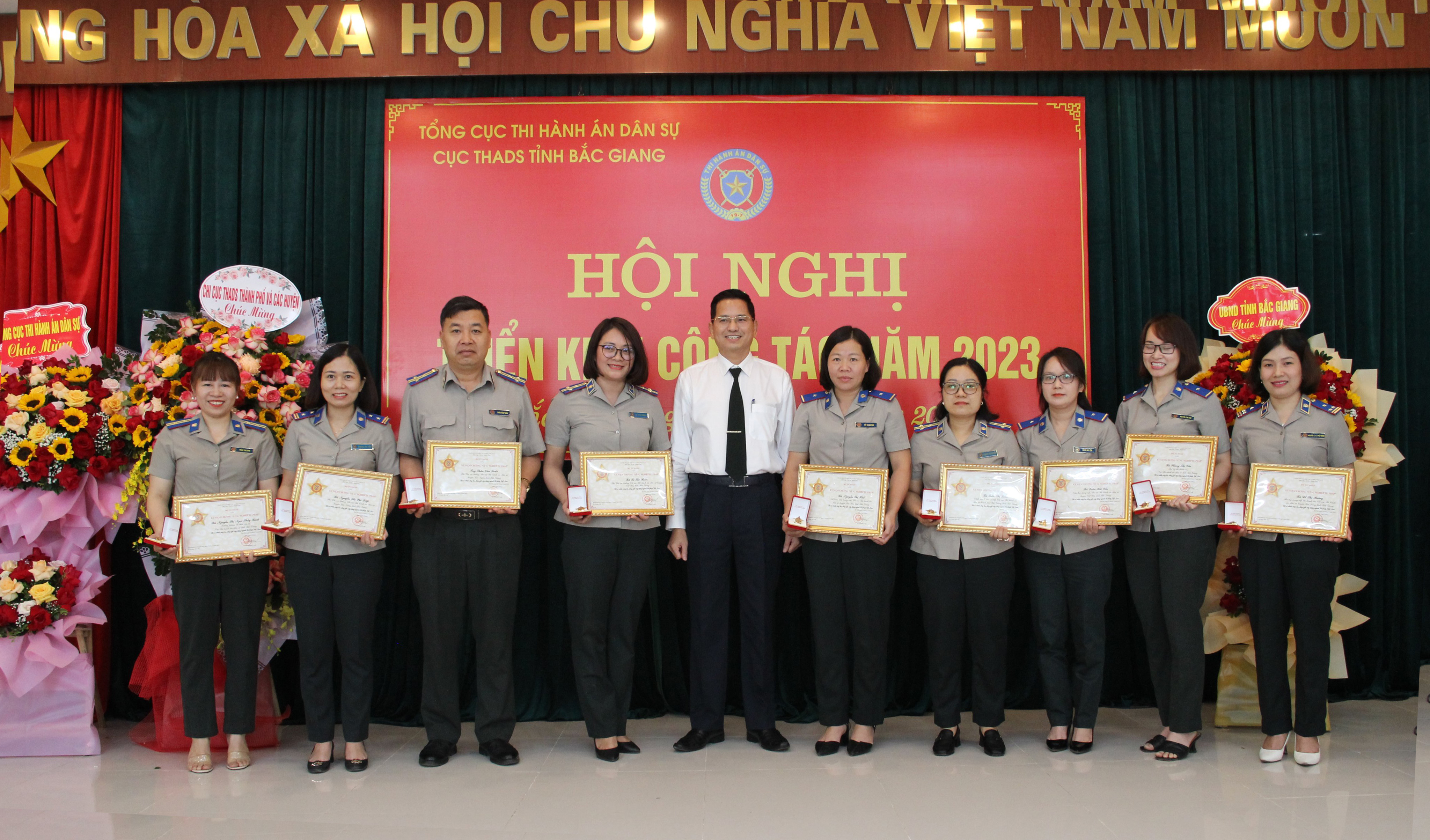 Cục Thi hành án dân sự tỉnh Bắc Giang tổ chức Hội nghị triển khai công tác THADS năm 2023