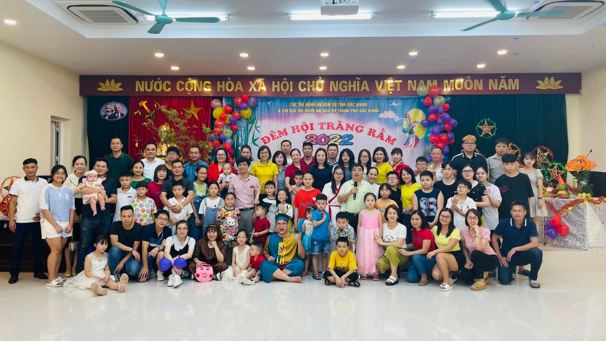 Cục THADS và Chi cục THADS thành phố Bắc Giang tổ chức Đêm hội Trăng rằm năm 2022