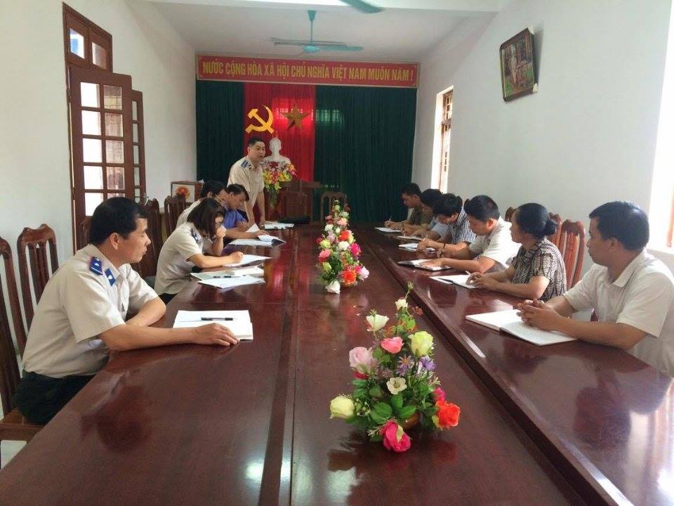 Công tác thi hành án dân sự huyện Ngân Sơn  năm 2016.