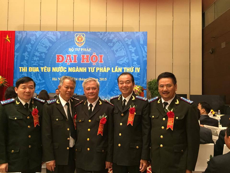 Lãnh đạo Cục THADS tỉnh Bắc Kạn tham dự Đại hội (ngoài cùng bên phải)
