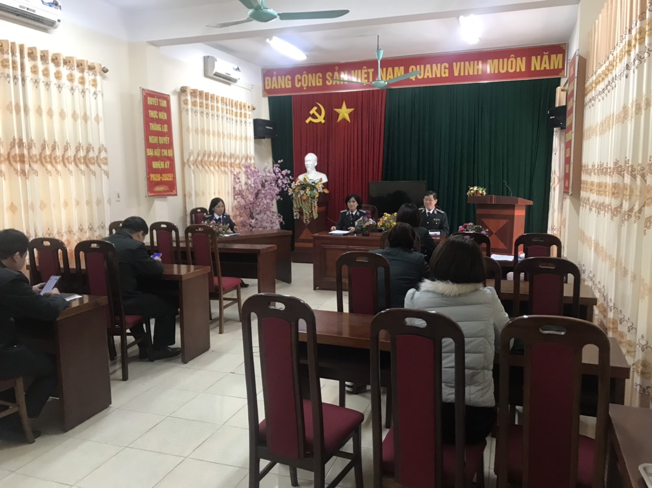 Chi cục THADS huyện Bạch Thông tổ chức hội Nghị
