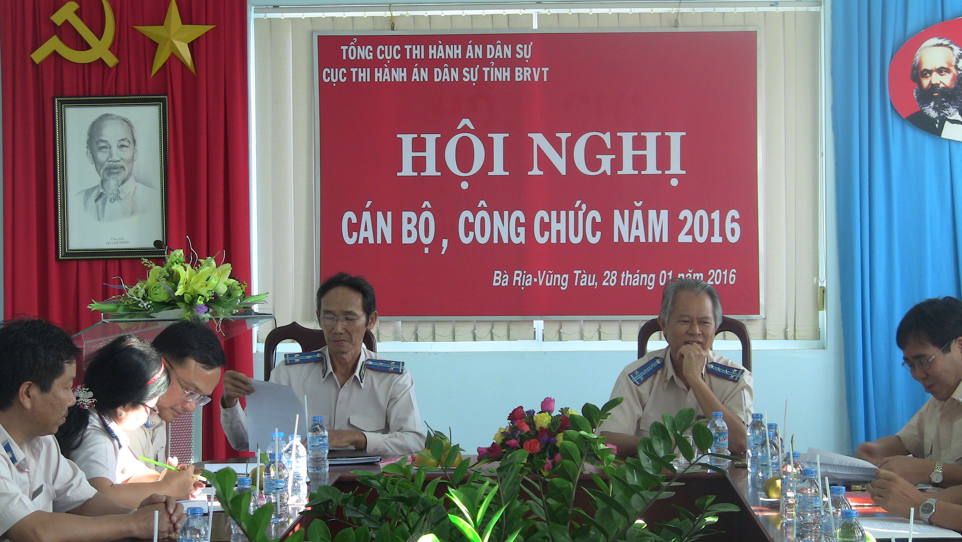 ​Hội nghị cán bộ công chức, viên chức Cục Thi hành án dân sự tỉnh Bà Rịa – Vũng Tàu năm 2016