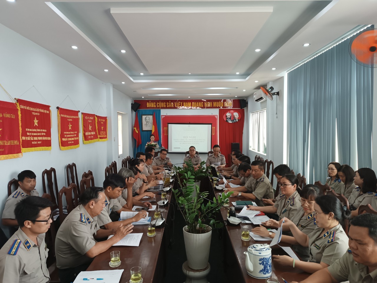 Hội nghị sơ kết công tác THADS, HC 6 tháng đầu năm 2024 của Cục Thi hành án dân sự tỉnh Bà Rịa-Vũng Tàu
