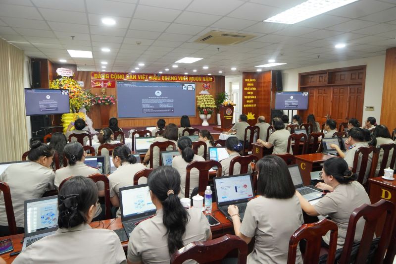 Hội nghị tập huấn phần mềm Quản lý tài sản công: Nâng cao hiệu quả chuyển đổi số trong công tác thi hành án dân sự